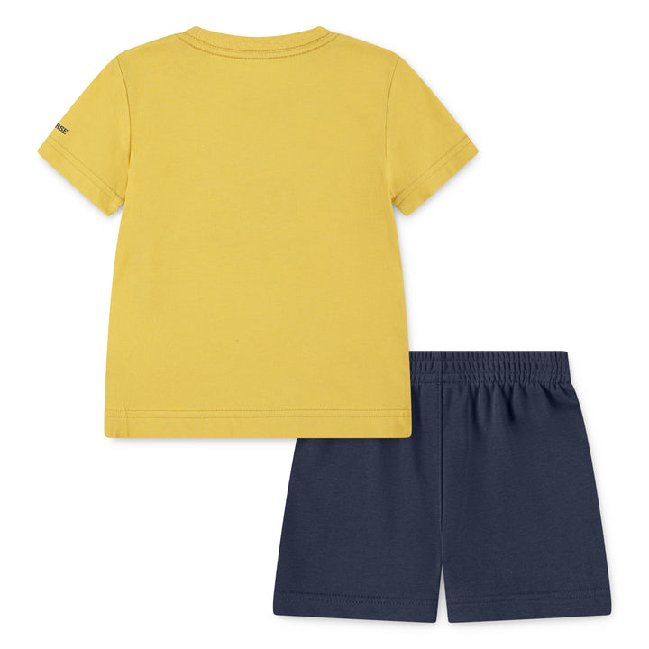 Converse Boys Retro Remix T-Shirt & French Terry Shorts Set (Toddler)