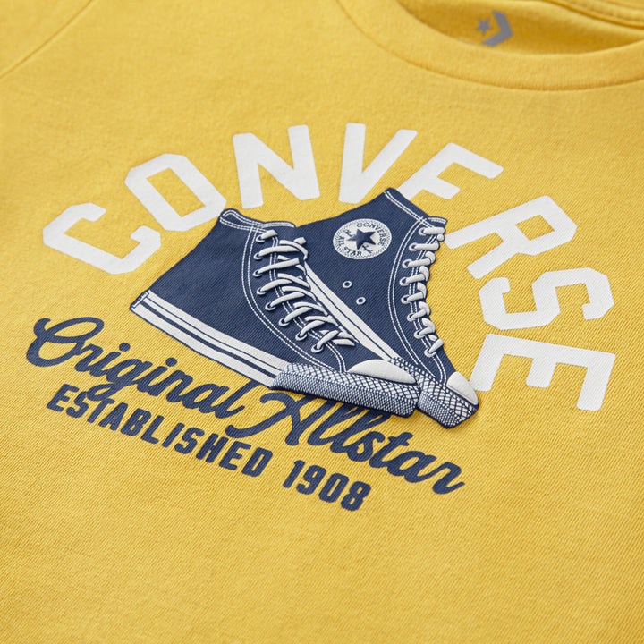 Converse Boys Retro Remix T-Shirt & French Terry Shorts Set (Toddler)
