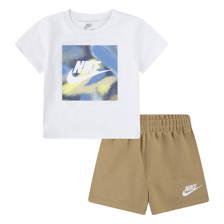 Nike Club Express Beige T-Shirt (Newborn)