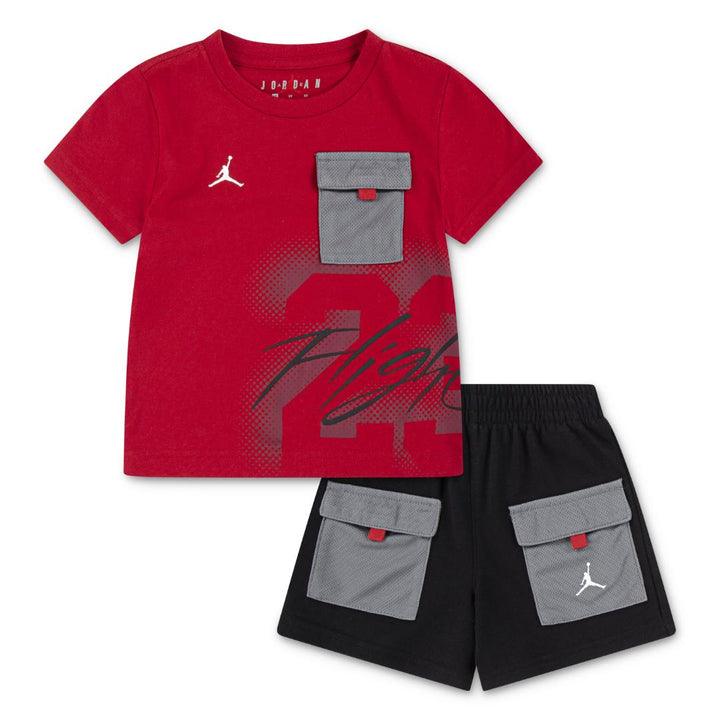 Jordan Boys Flight Utility T-Shirt & Shorts Set (Toddler)