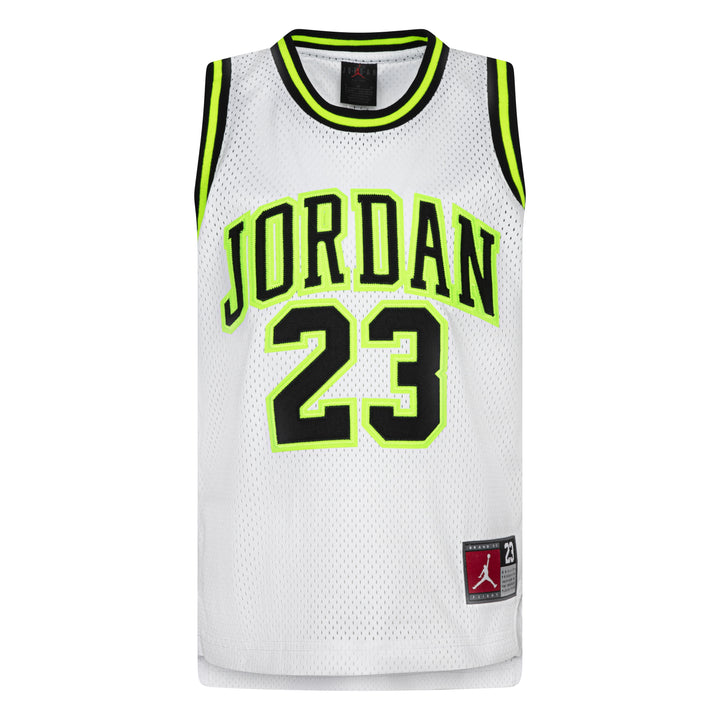 Jordan 23 Tank Top Electric Green Jersey (Little Kids)