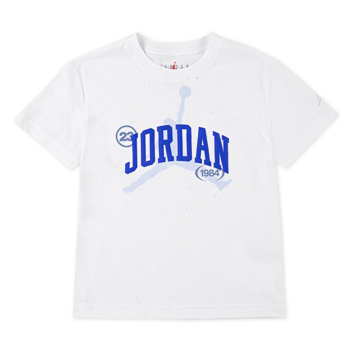 Jordan Boys 1984 Jumpman White T-Shirt (Little Kids)