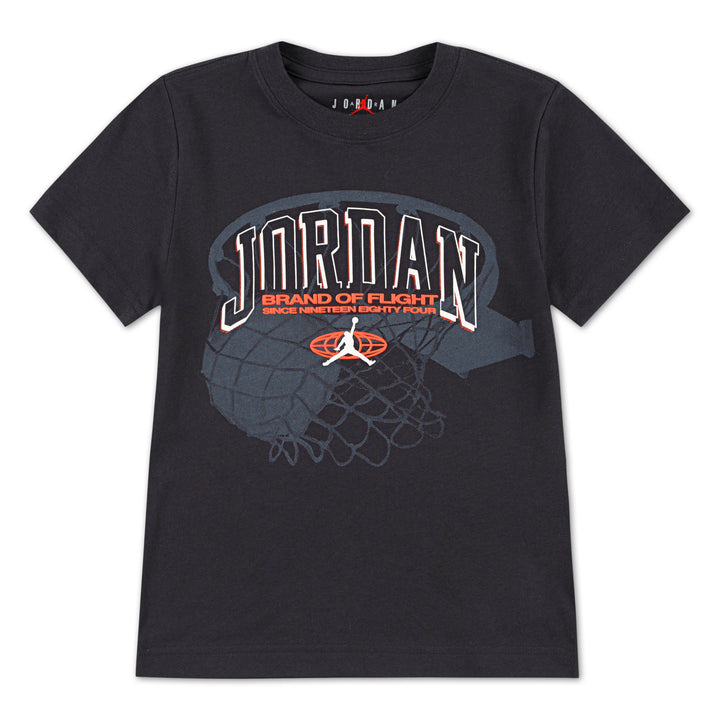 Jordan Boys Hoop Up Off-Black T-Shirt (Little Kids)