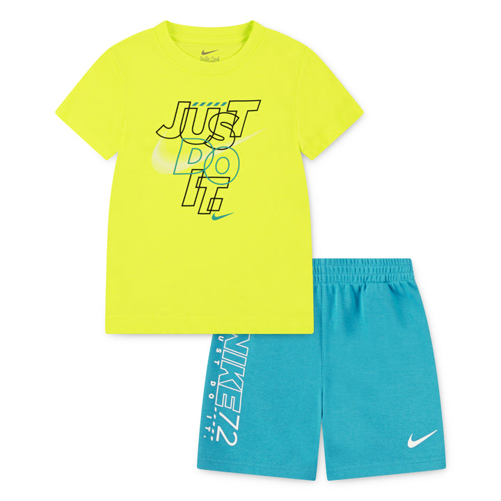 Nike Boys 2-Piece Rhythm T-Shirt & Shorts Set (Little Kids)