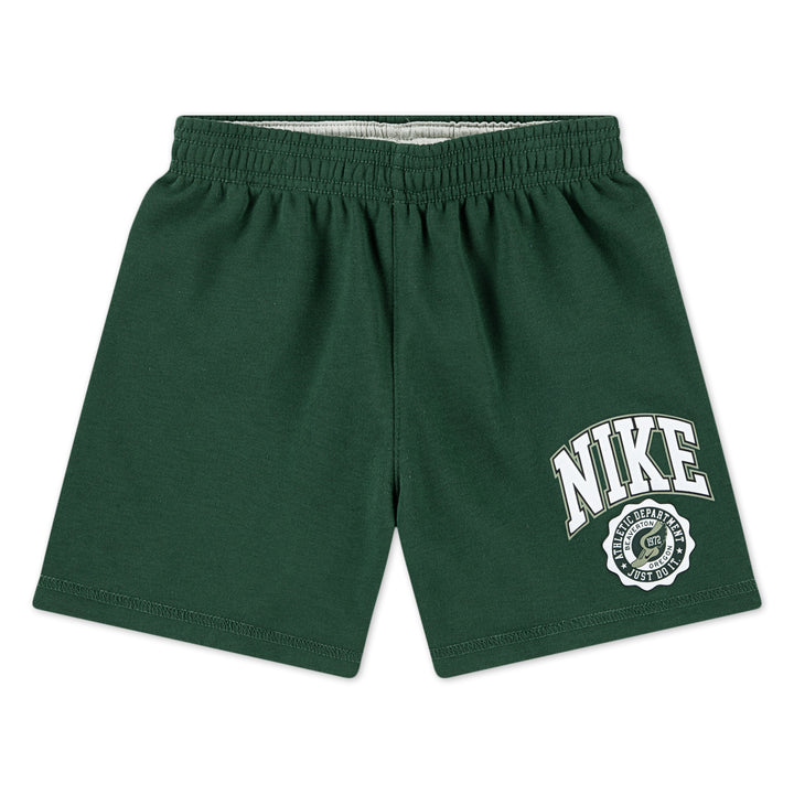Nike Boys Sportswear P.E. Reversible Green Shorts (Little Kids)
