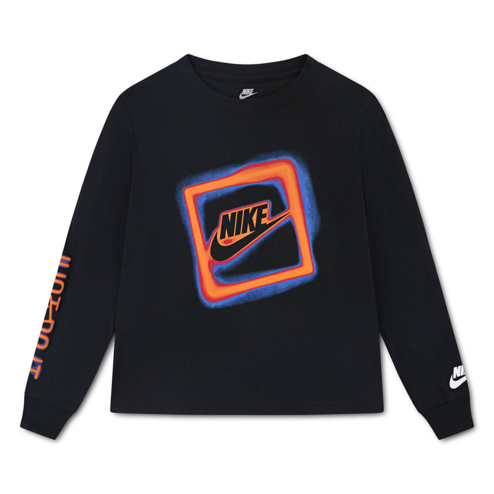 Nike Boys Neon Box Futura Long Sleeve T-Shirt (Little Kids)