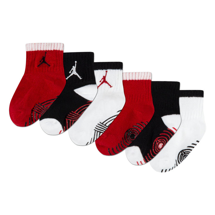 Jordan 3-Pack AJ1 Non-Slip Grip Crew Socks (Infant)