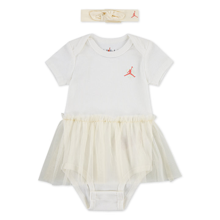 Jordan 2-Piece Jumpsuit & Headband Gift Set (Infant)
