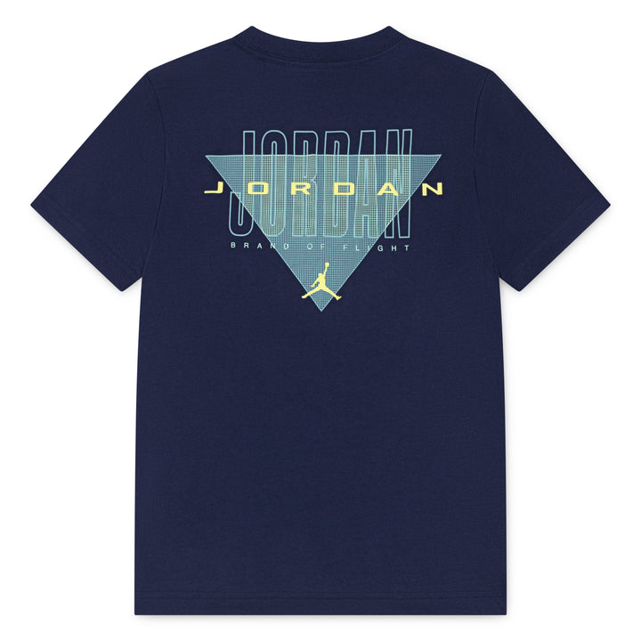 Jordan Boys Triangle Offense Blue T-Shirt (Big Kids)