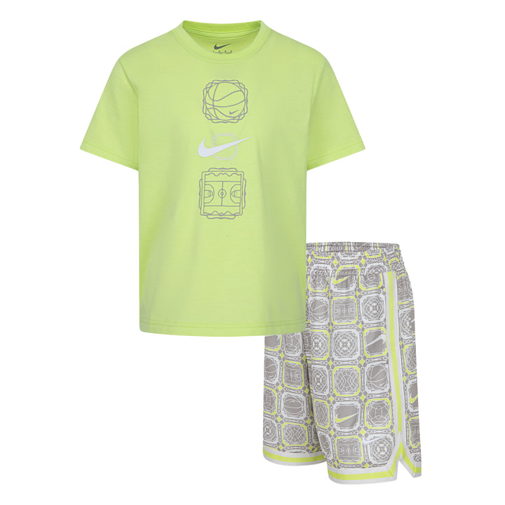 Nike Boys 2-Piece DNA 24 T-Shirt & Dri-Fit Shorts Set (Little Kids)