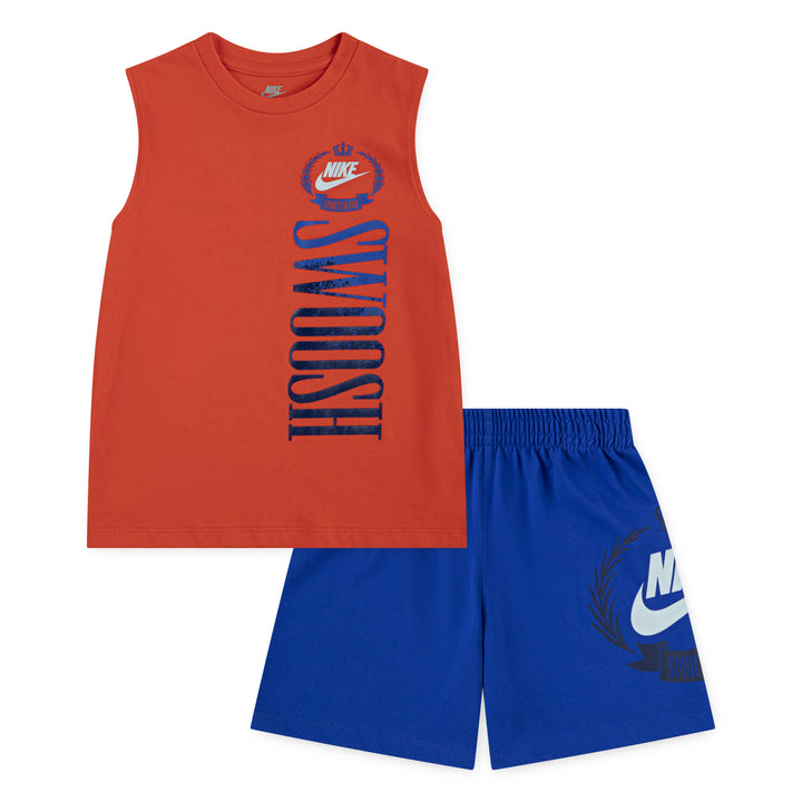 Nike Boys 2-Piece Sportswear AYG Tank Top & Shorts Set (Little Kids)
