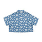 Levi's Original Girls Heart Print Denim Shirt (Big Kids)