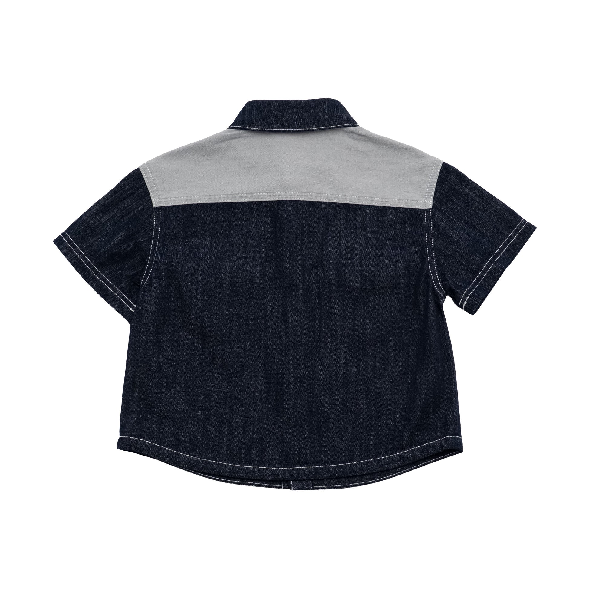 Levi's Original Boys Short Sleeve Denim Shirt (Big Kids)