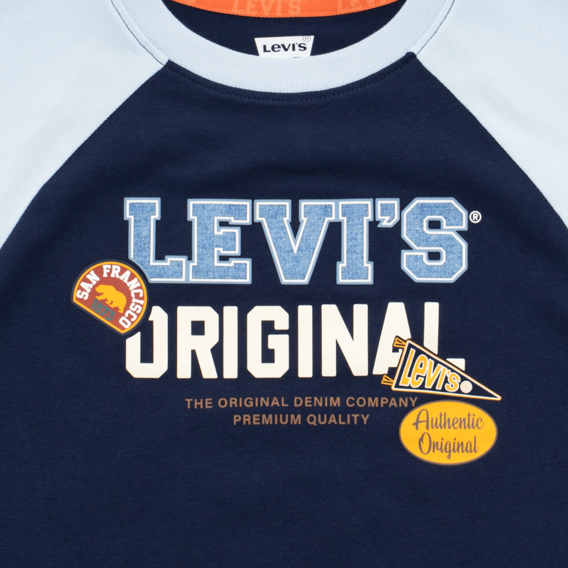 Levi's Original Boys Graphic Raglan T-Shirt (Little Kids)