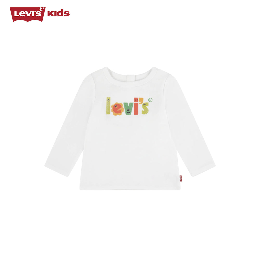 Levi's Girls Graphic Long Sleeve T-Shirt (Infant)
