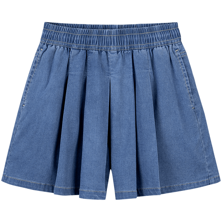 Levi's Girls A-Line Denim Shorts (Little Kids)