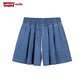 Levi's Girls A-Line Denim Shorts (Little Kids)