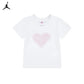 Jordan Girls Etched Wood T-Shirt (Little Kids)