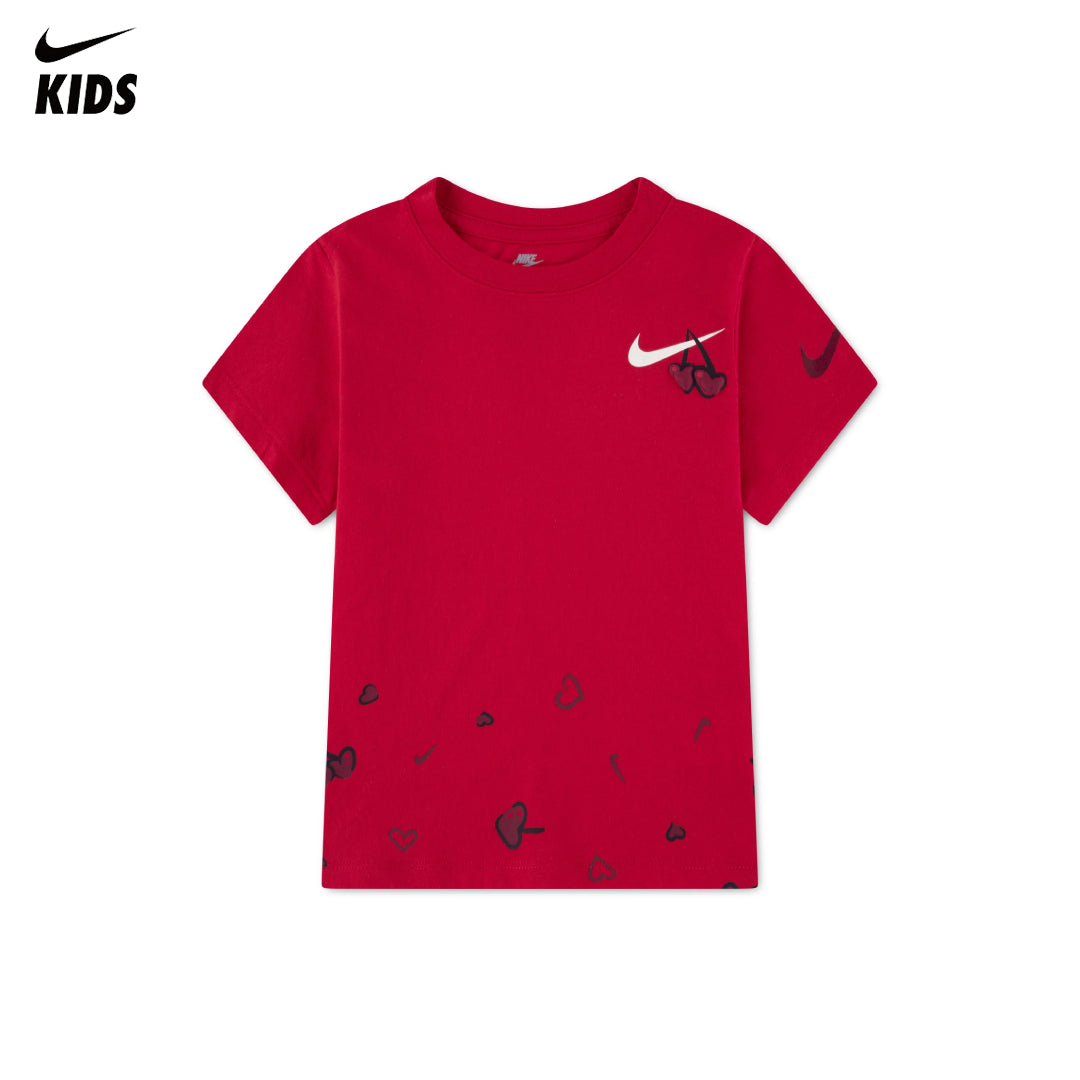 Nike Girls Cherry Nike Ringlet T-Shirt (Little Kids)