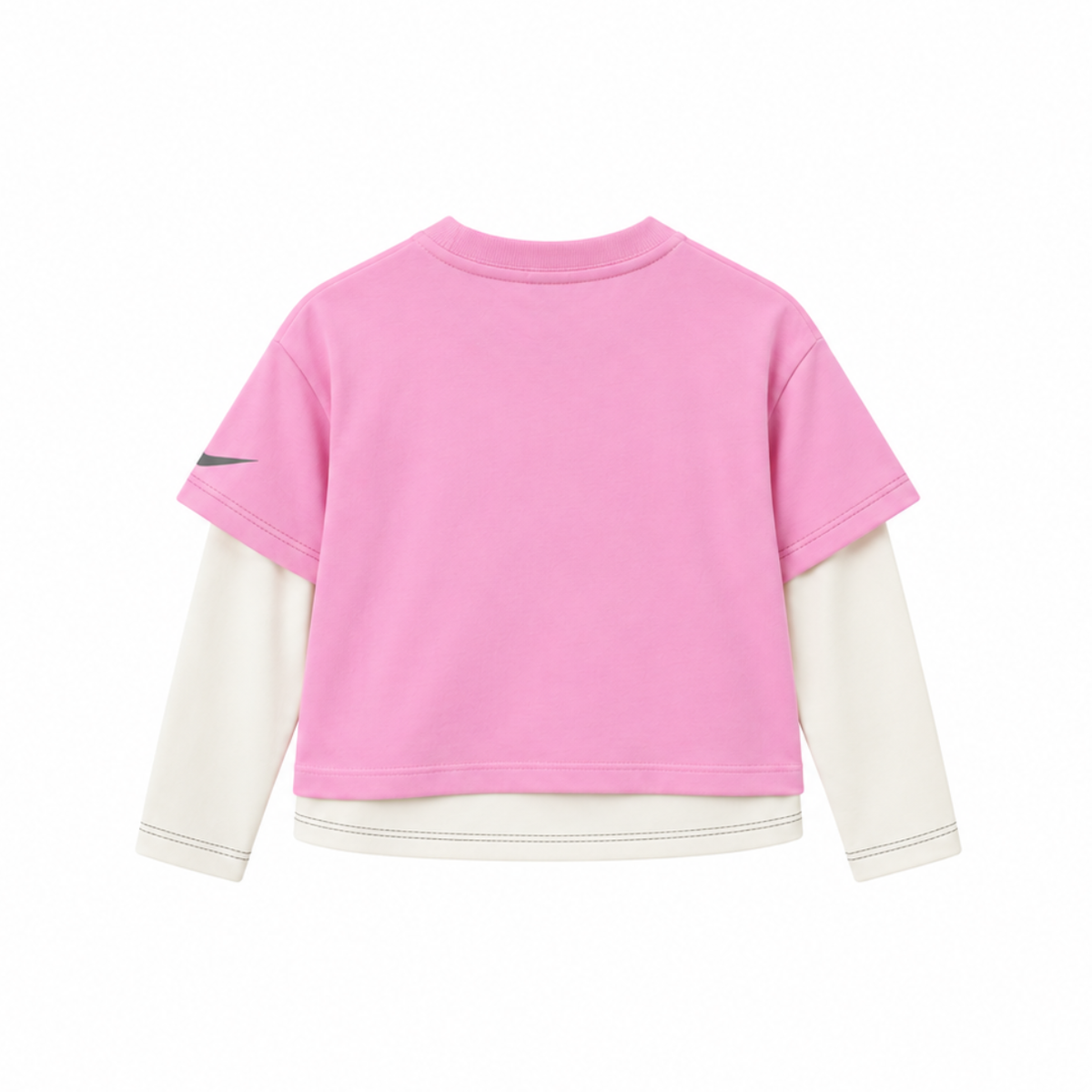 Nike Girls Juxta 2-Fer T-shirt (Little Kids)