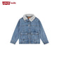 Levi's Girls Sherpa Collar Denim Jacket (Big Kids)