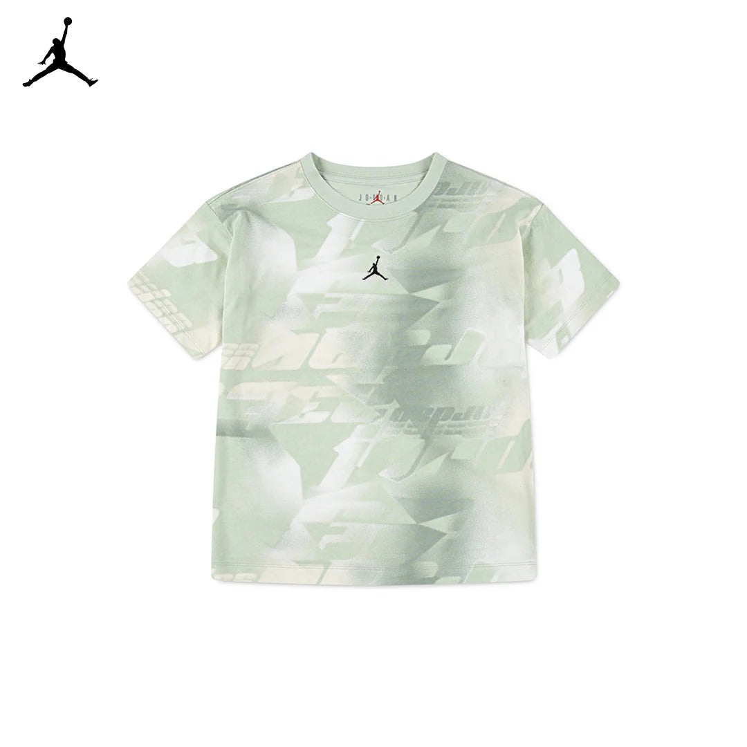 Jordan Girls Triple Team AOP T-Shirt (Big Kids)