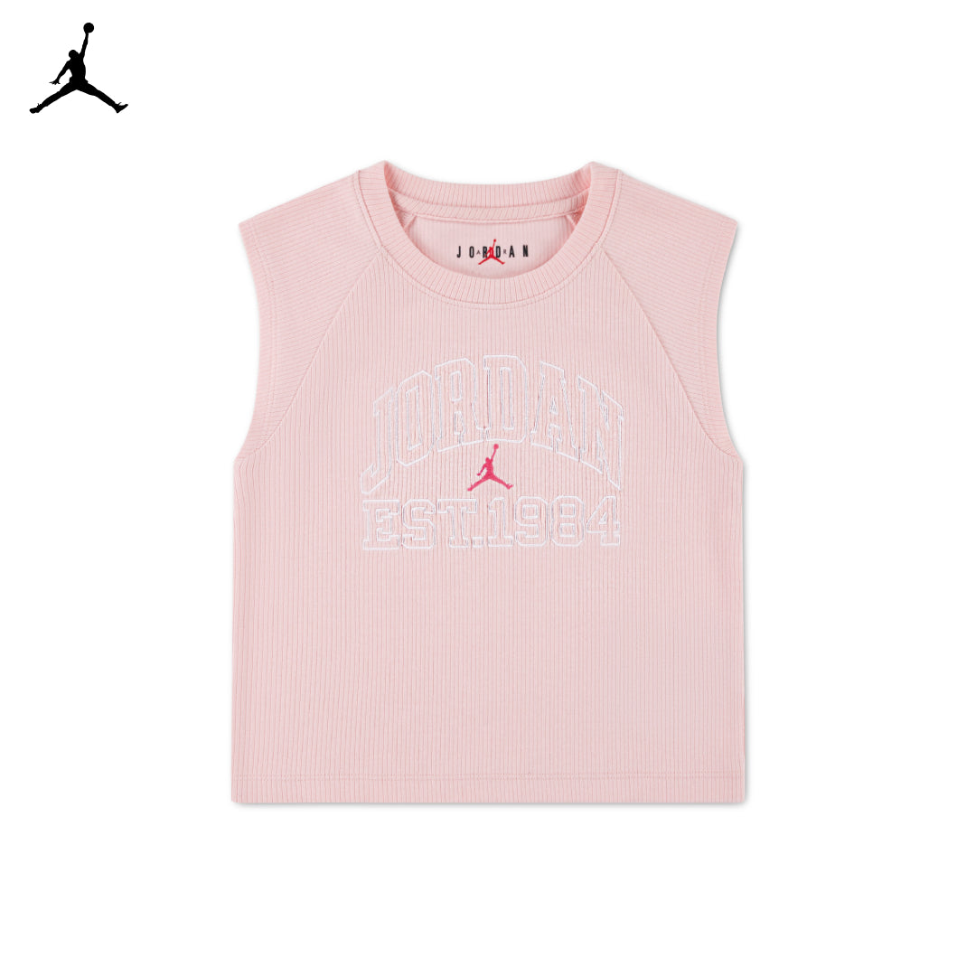 Jordan Girls Secret Diary Ribbed Tank (Big Kids)