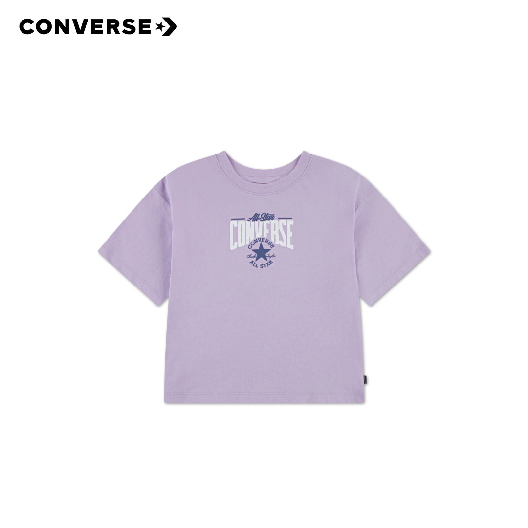 Converse Girls Multi Hit GFX Boxy T-Shirt (Big Kids)