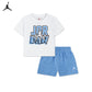 Jordan Boys 2-Piece MJ The Greatest Speckle T-Shirt & Shorts Set (Infant)