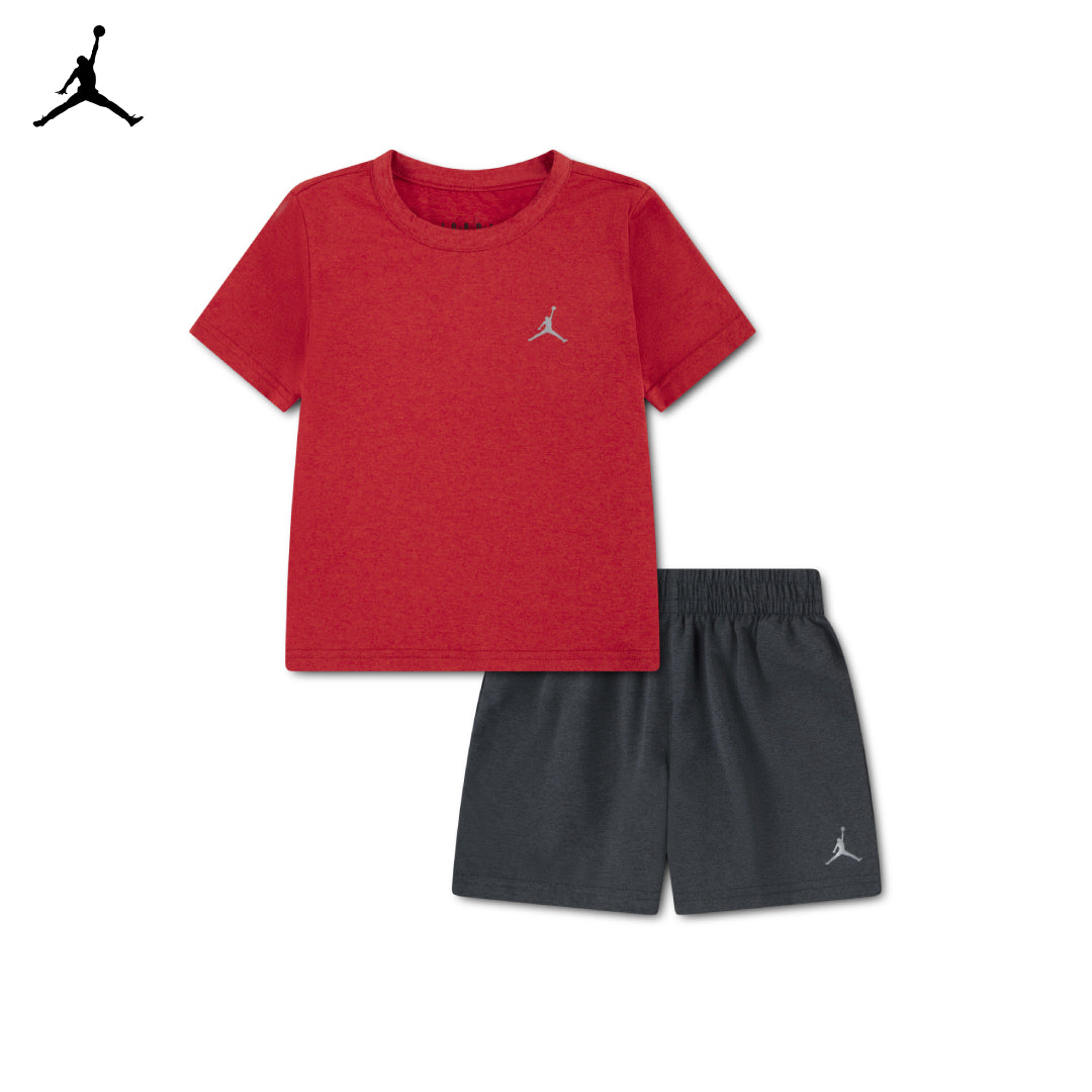 Jordan Boys 2-Piece Summer Knit T-Shirt & Shorts Set (Toddler)