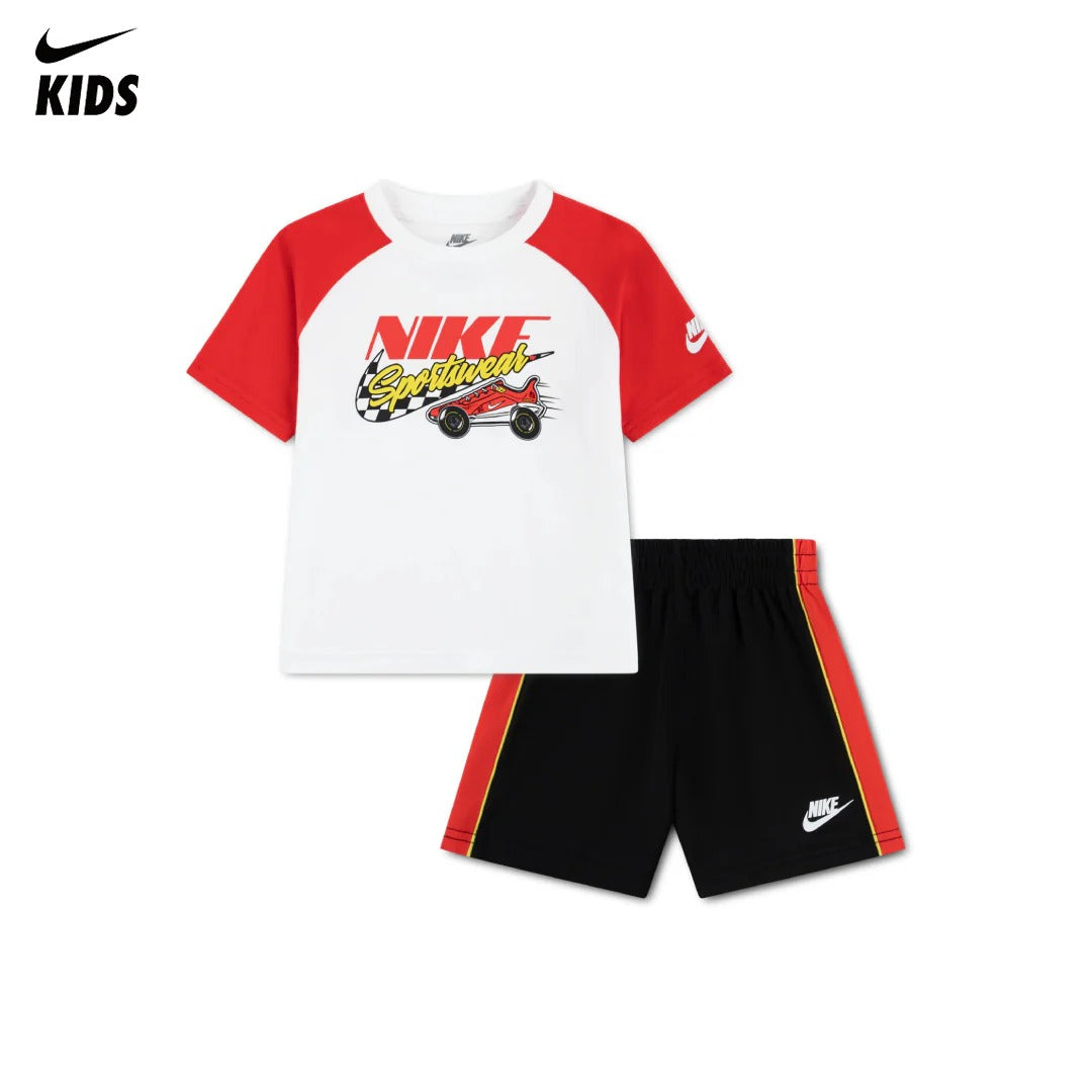 Nike Boys 2-Piece Sportswear Victory Lap French Terry T-Shirt & Shorts Set (Toddler)