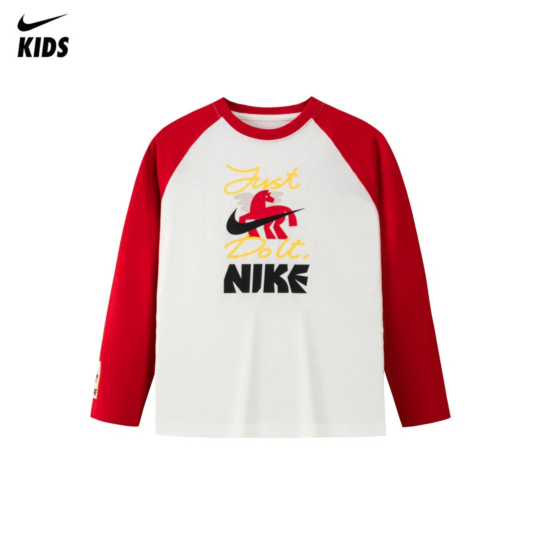 Nike Sportswear Raglan Long Sleeve T-Shirt (Toddler)
