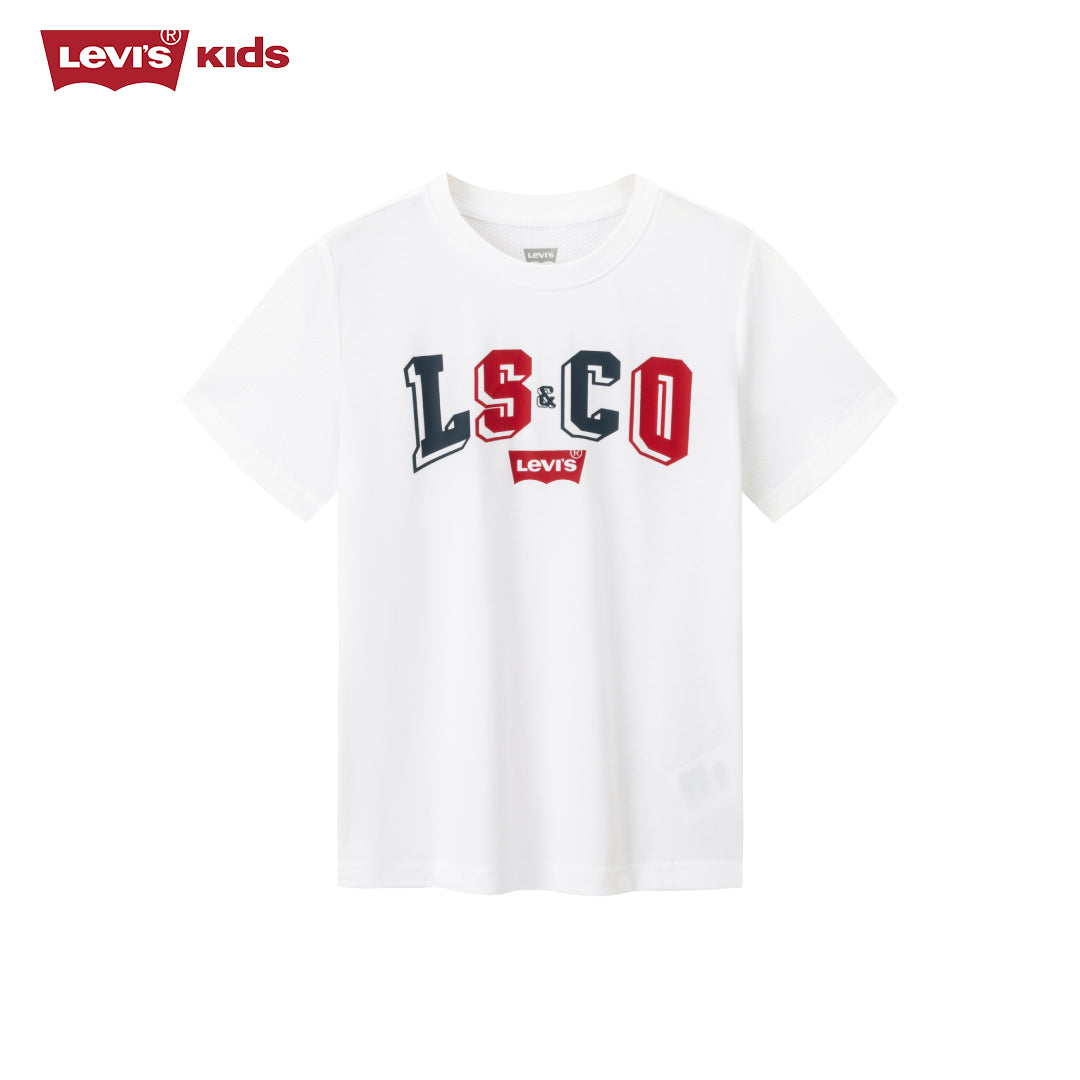 Levi's Boys LS & Co. Logo T-Shirt (Big Kids)