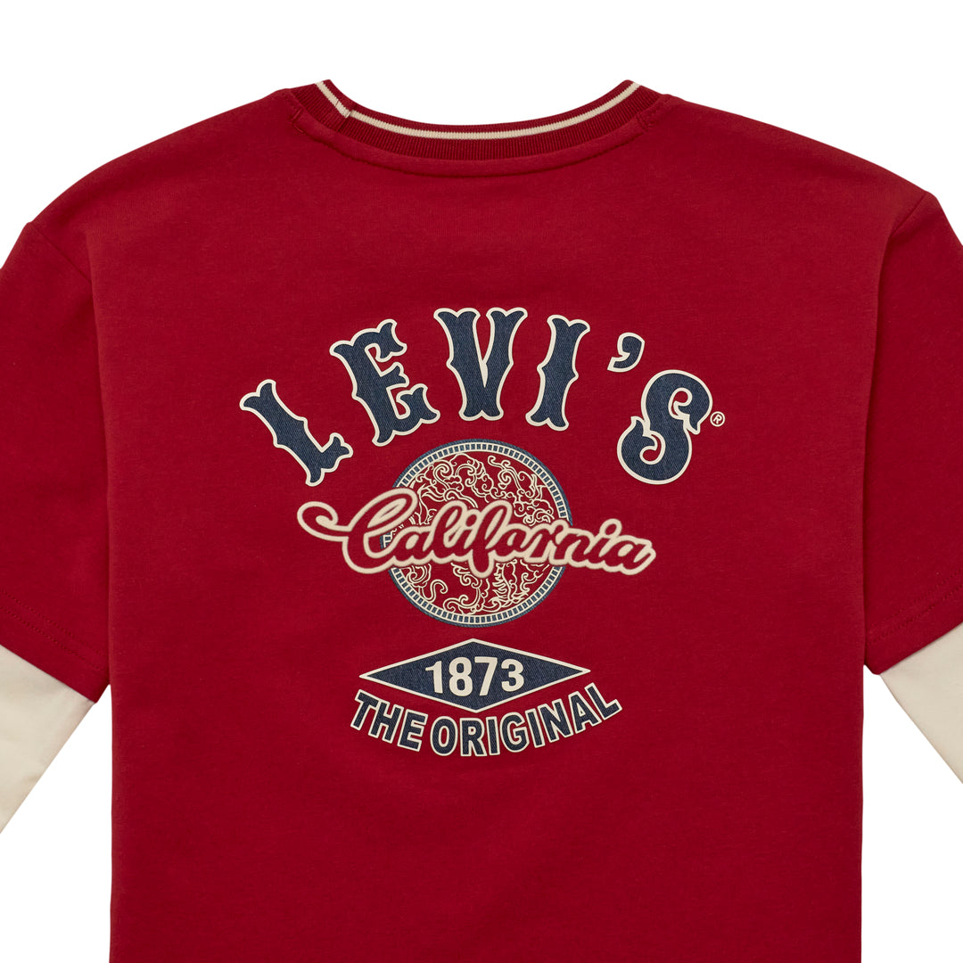 Levi's CNY Long Sleeve T-Shirt (Little Kids)