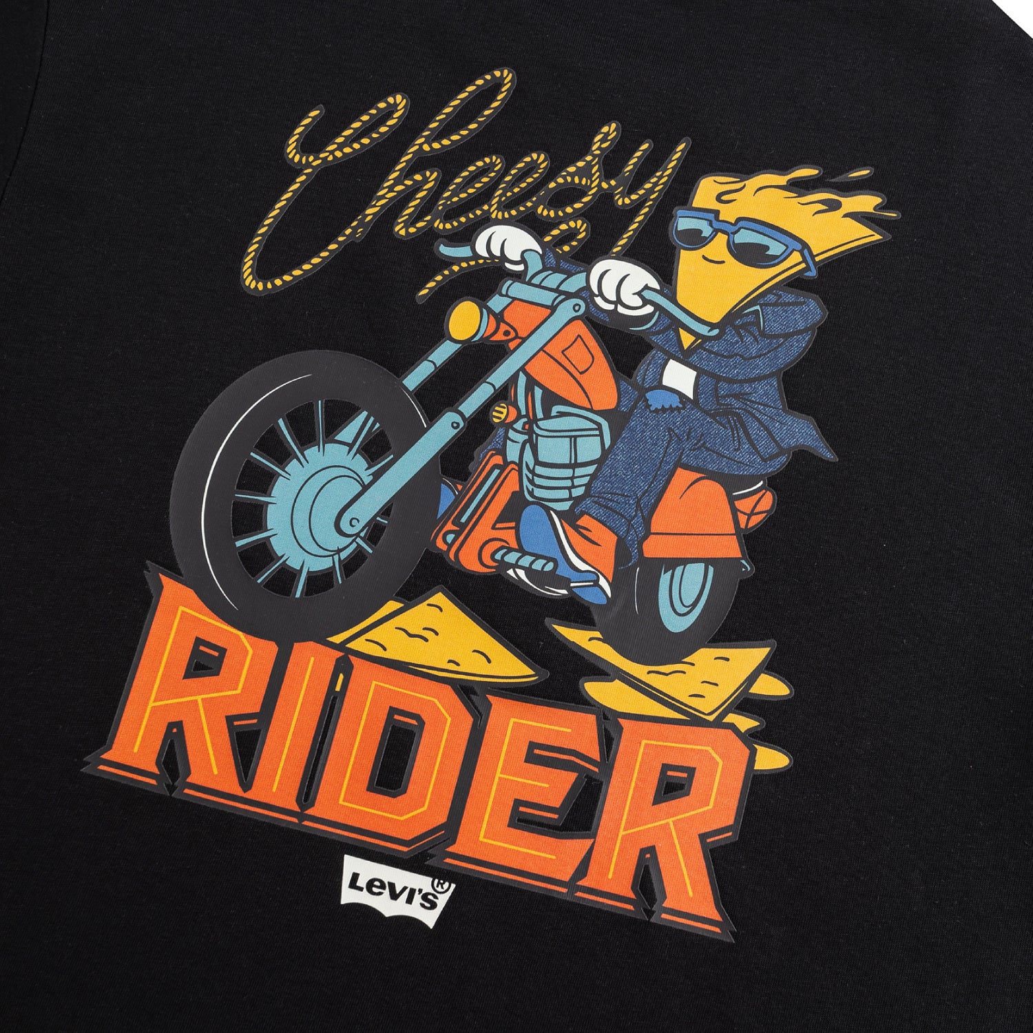Levi's Cheesy Rider T-Shirt (Big Kids)