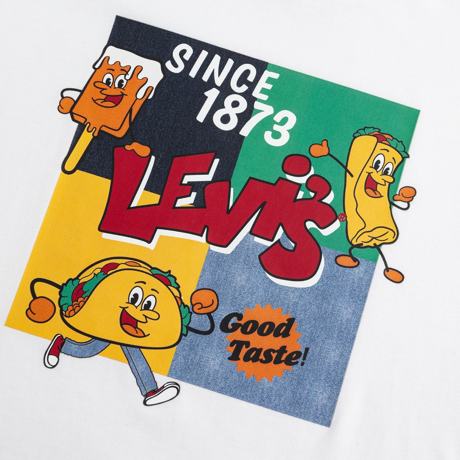 Levi's Since 1873 Food T-Shirt (Big Kids)