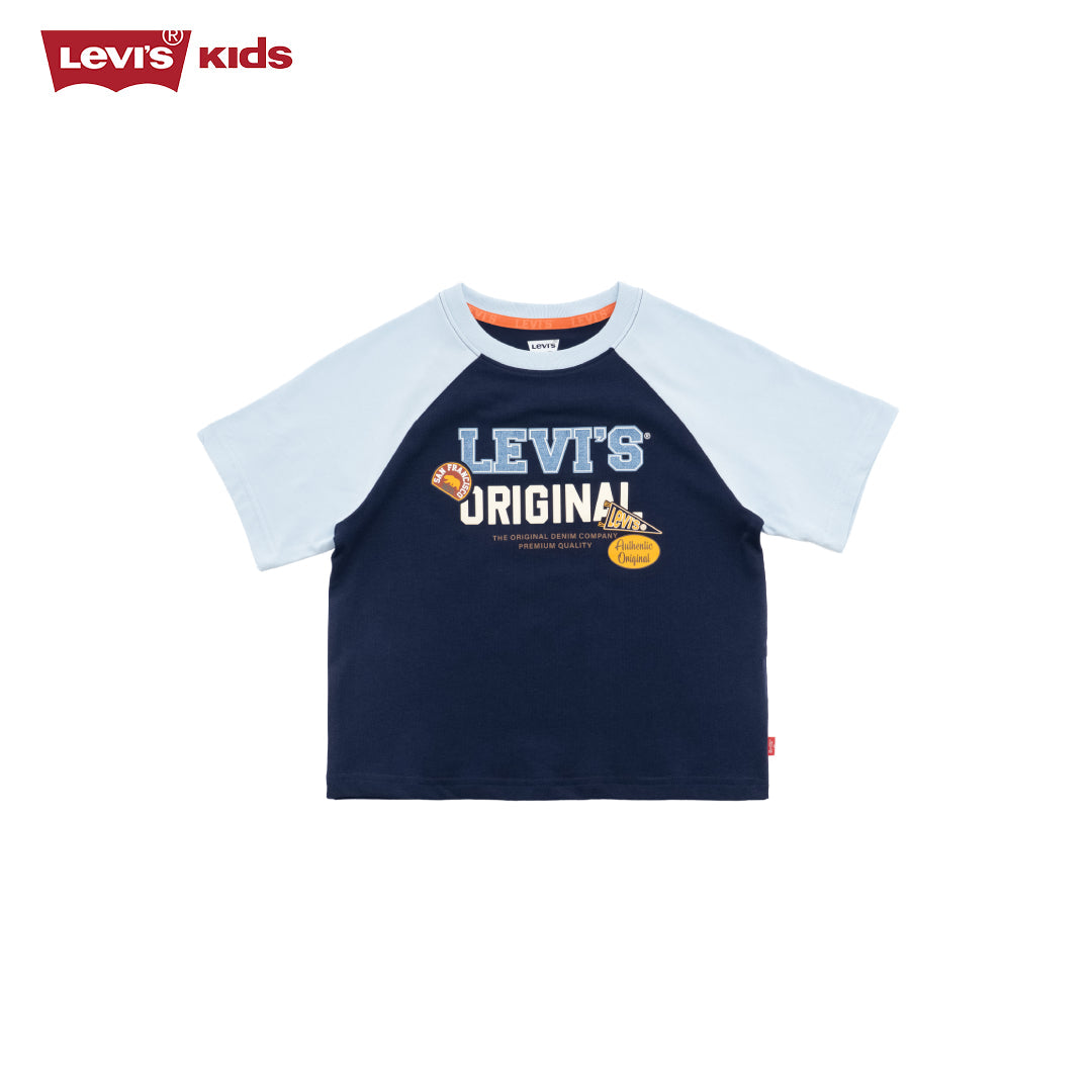 Levi's Original Boys Graphic Raglan T-Shirt (Big Kids)
