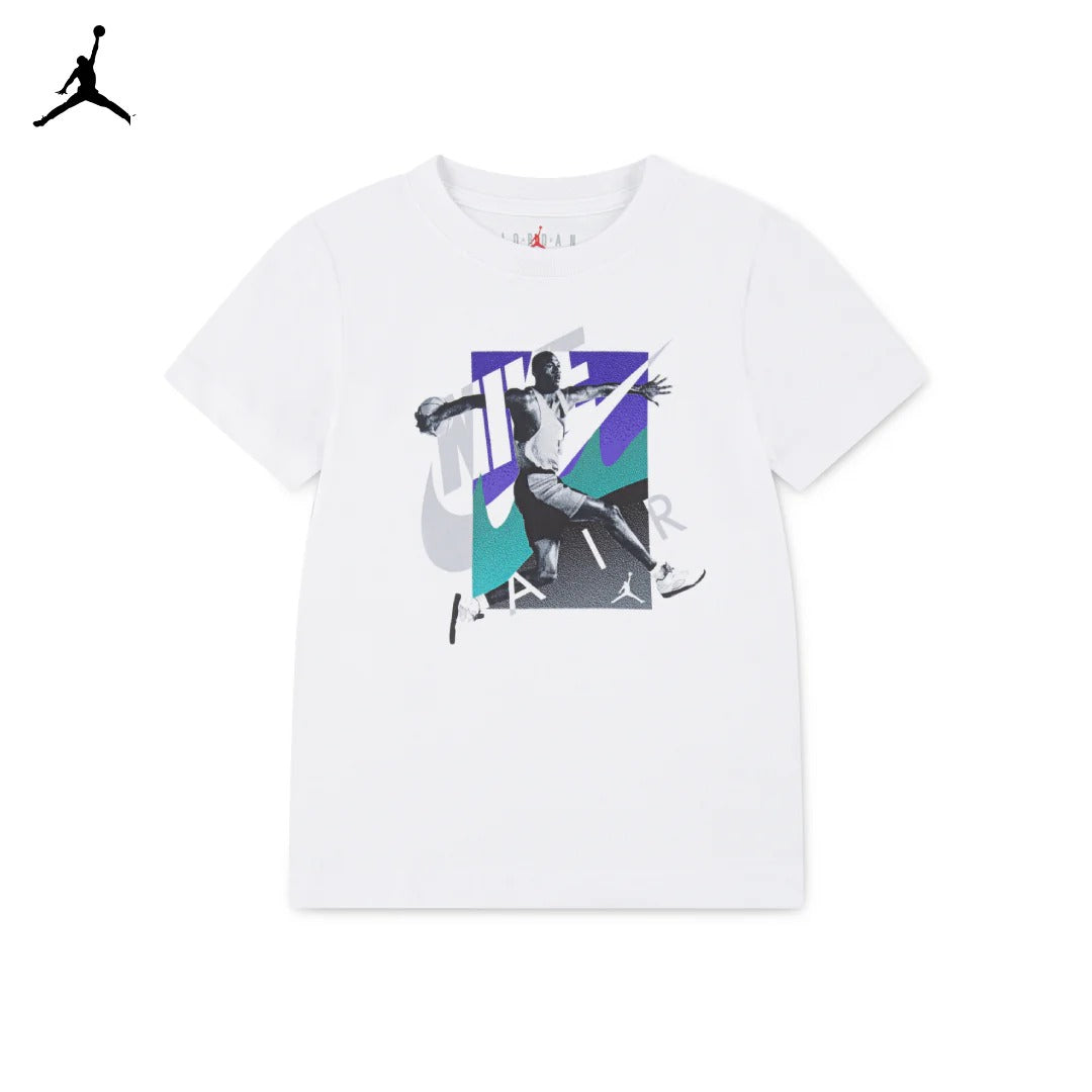 Jordan Boys Air Jordan 5 Grape Escape T-Shirt (Little Kids)