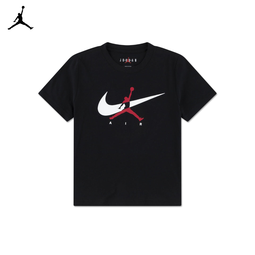 Jordan Boys Jumpman Swoosh Intersection T-Shirt (Little Kids)