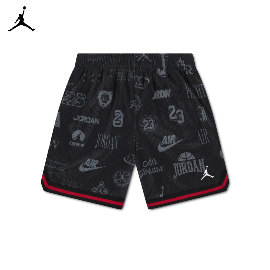Jordan Boys Printed Mesh Taping Shorts (Little Kids)