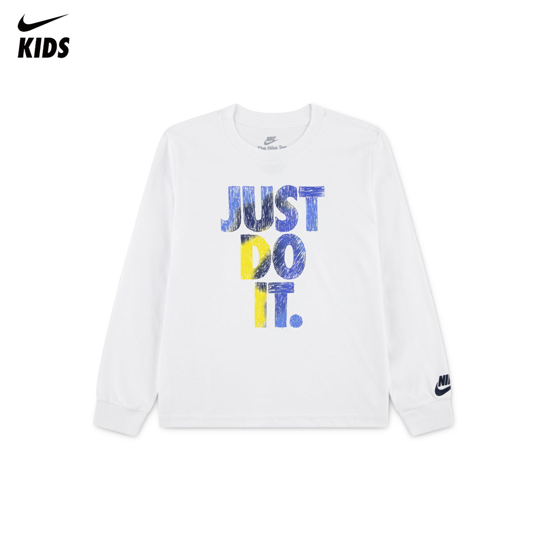 Nike Boys Club Revealed Long Sleeve T-Shirt (Little Kids)