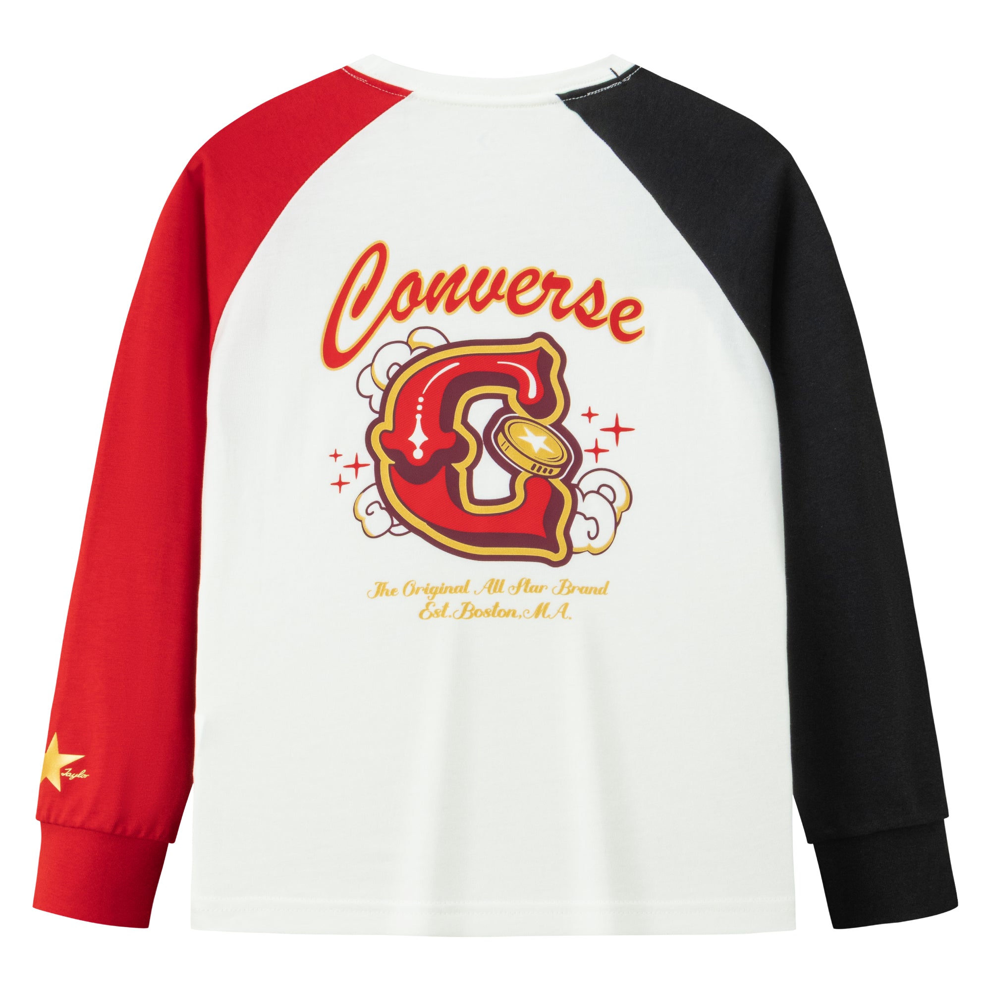 Converse Boys Long Sleeve T-Shirt (Big Kids)