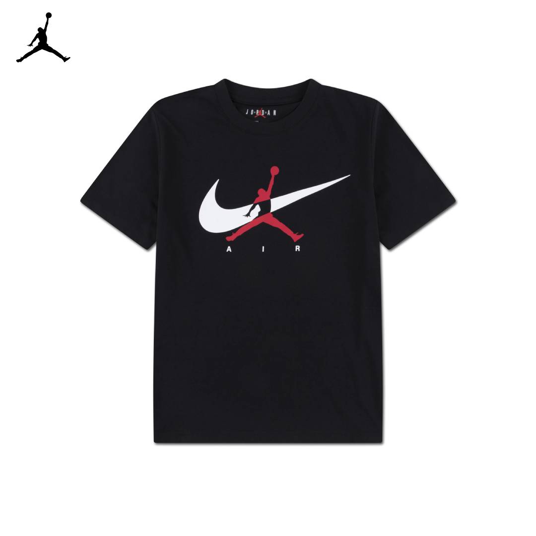 Jordan Boys Jumpman Swoosh Intersection T-Shirt (Big Kids)