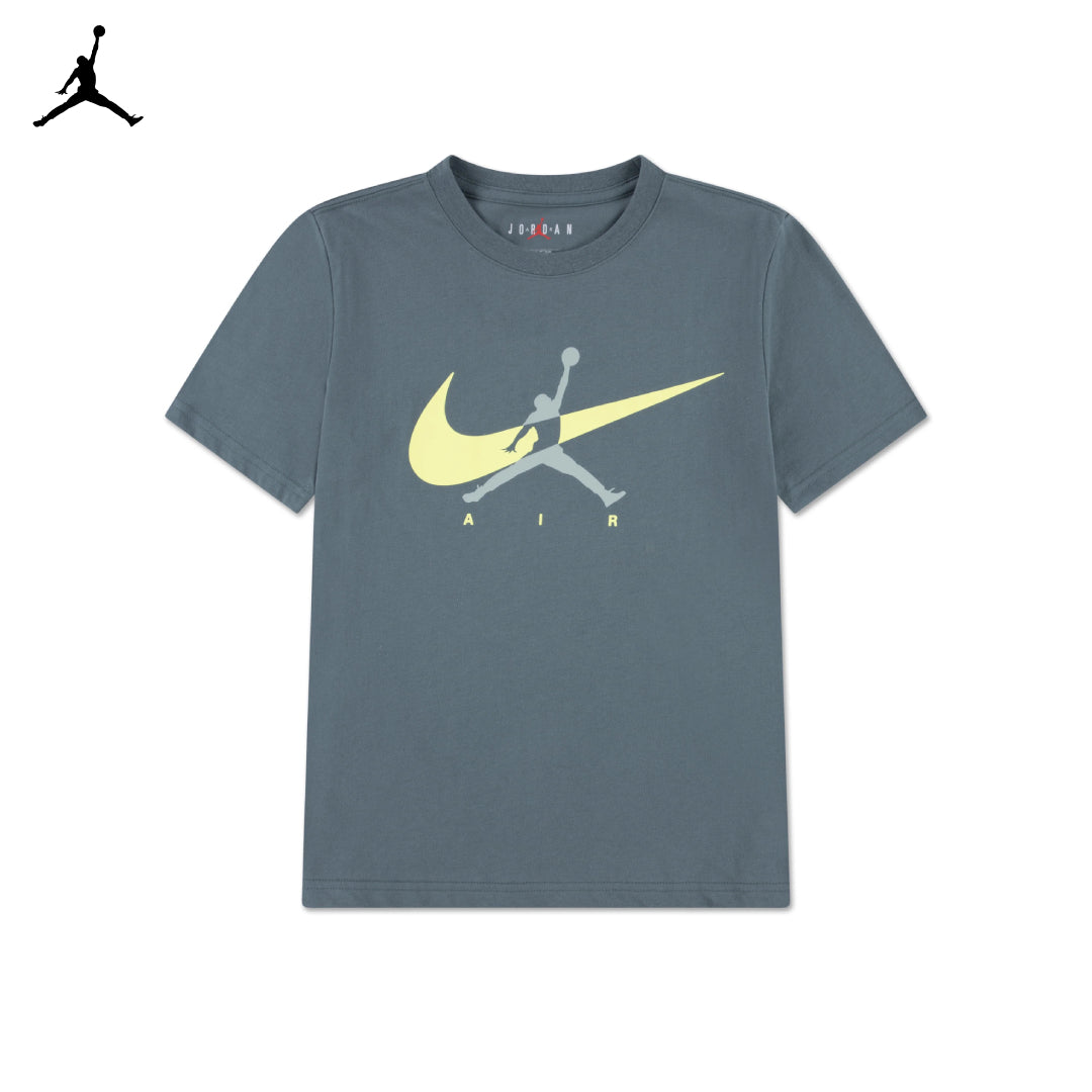 Jordan Boys Jumpman Swoosh Intersection T-Shirt (Big Kids)