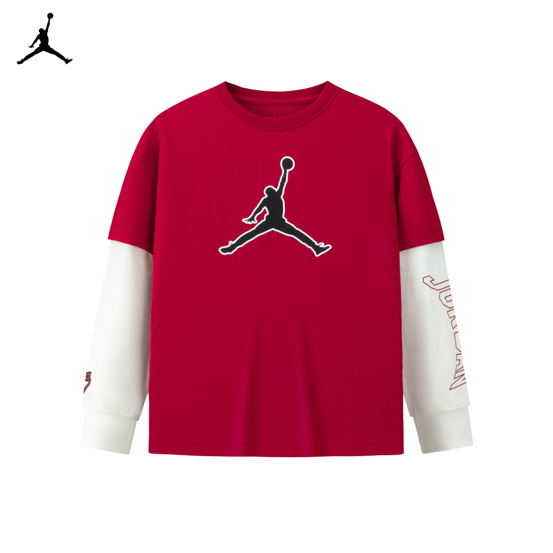 Jordan Boys AJ6 91' Playoff Tix Long Sleeve T-Shirt (Big Kids)