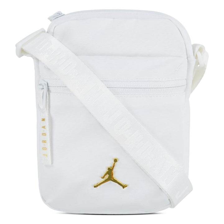 Jordan Airborne Festival White & Gold Cross Body Bag
