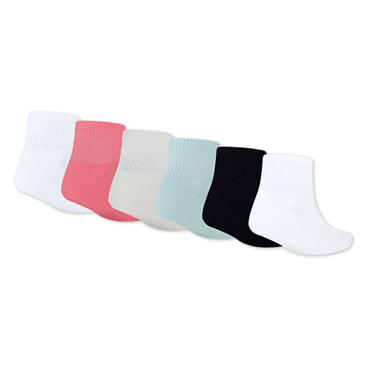 Jordan 6-Pack Everyday Essential  Ankle Socks (Newborn)