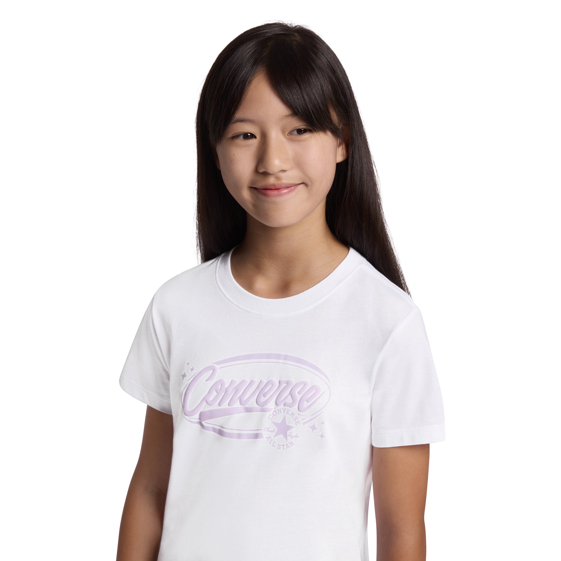 Converse Girls Graphic T-Shirt (Big Kids)