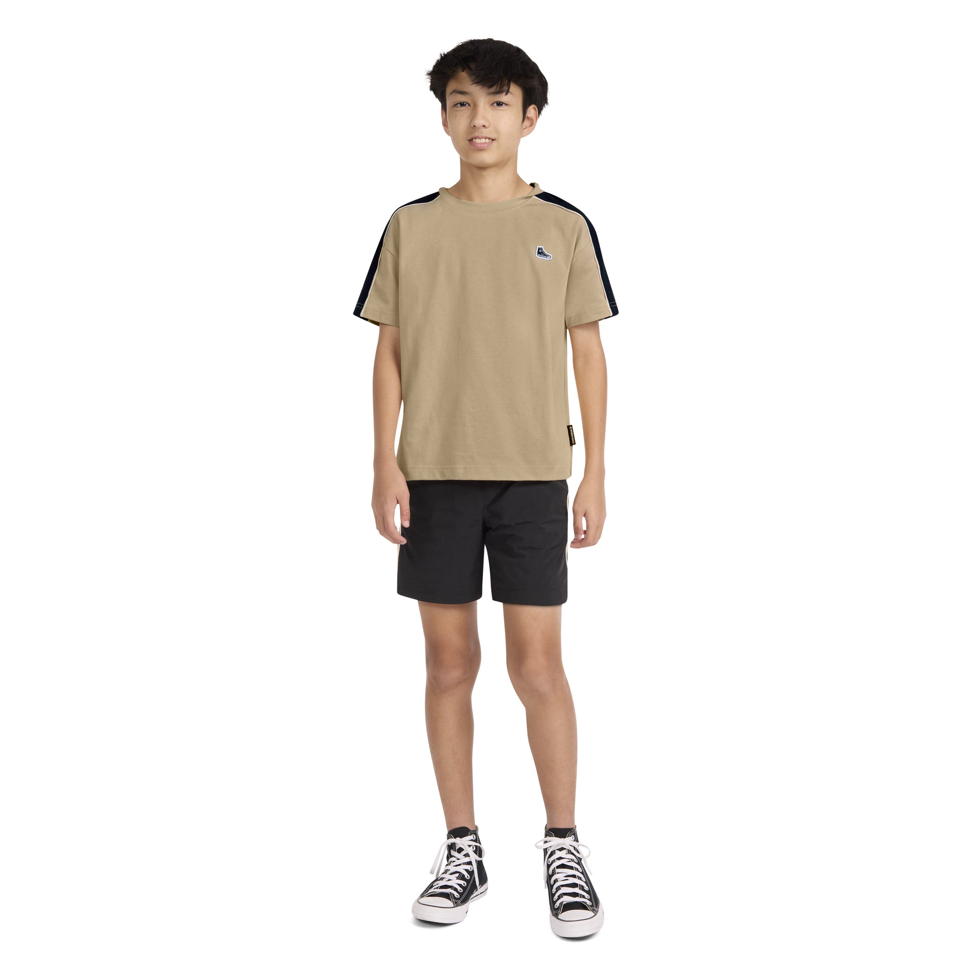 Converse Boys Bleacher Sneaker T-Shirt (Big Kids)