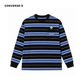 Converse x Matsui Boys Long Sleeve Striped Top (Little Kids)